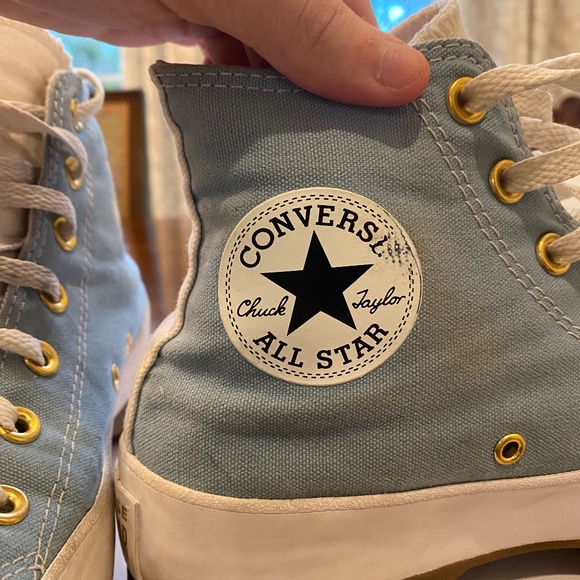 Custom Colored Platform Converse - Picture 4 of 7